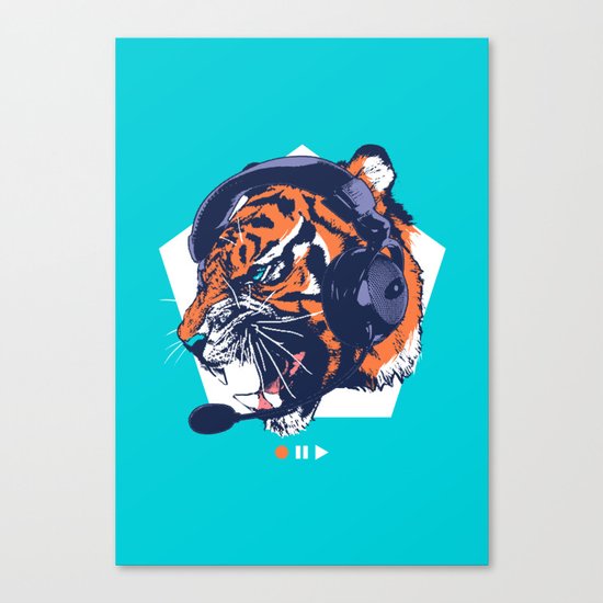 DJ Wildcats Canvas Print