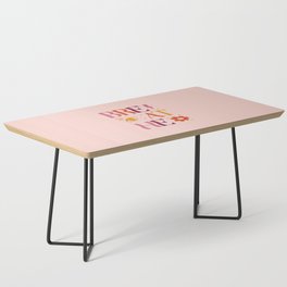 Breathe pink Coffee Table