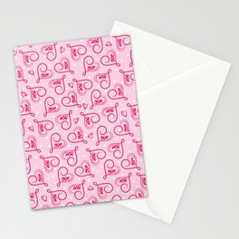 Valentine Hearts of Love Stationery Card