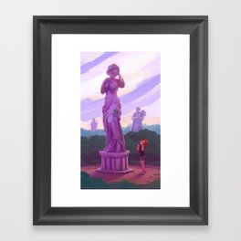 Pedestals Framed Art Print