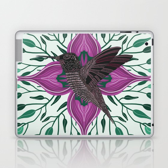Modern Hummingbird Laptop & iPad Skin