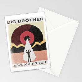 Big Brother Is Watching You Stationery Cards
