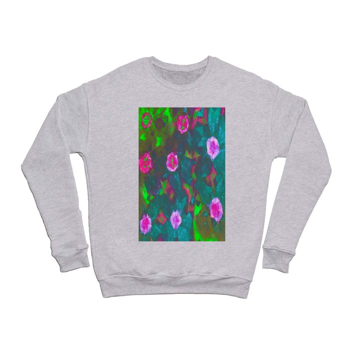 Green Spring Decor Crewneck Sweatshirt