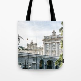 Spain Photography - Royal Palace Of Madrid Tote Bag