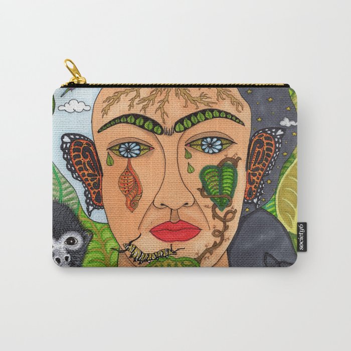 Frida Kahlo Monarca Carry-All Pouch