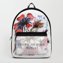 Finding my inner world Backpack