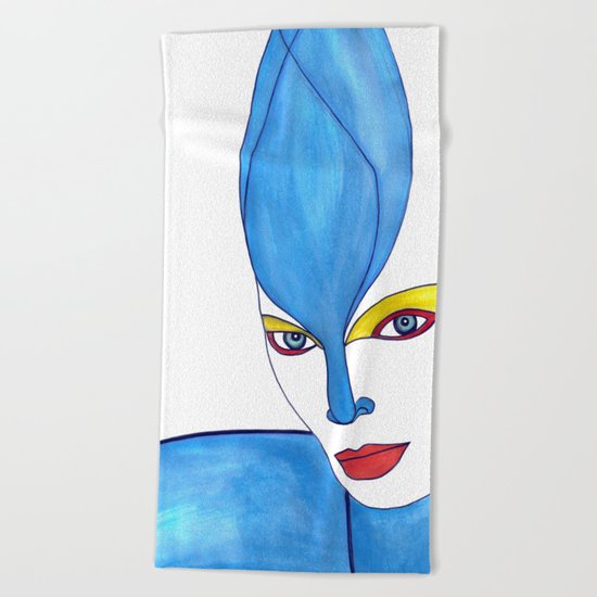 Shaima (previous age) Beach Towel