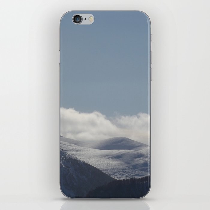 Snow Covered Cairngorm Mountains  iPhone Skin