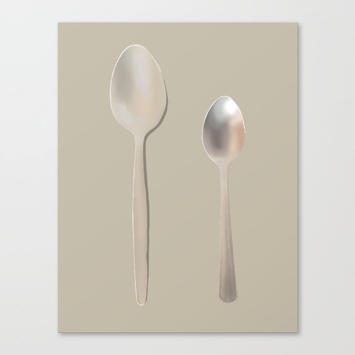 Spoon Canvas Print