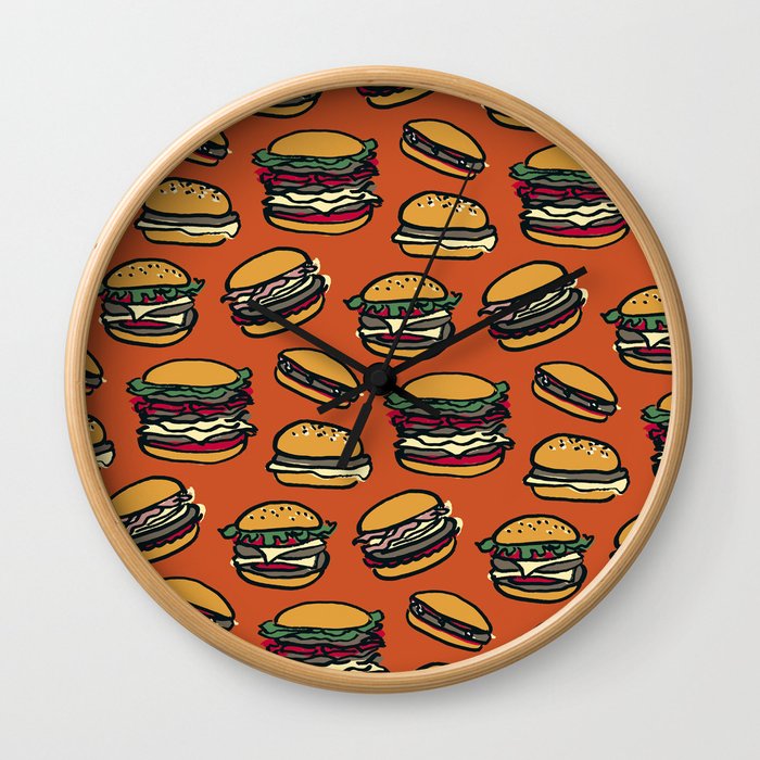 My Hamburger Diet Wall Clock