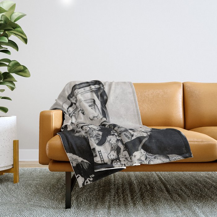 From Gagarin's Point Of View  Throw Blanket