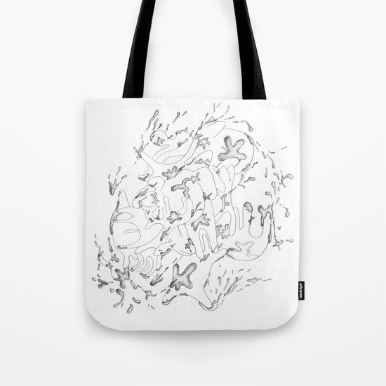 Liquid Animals Tote Bag