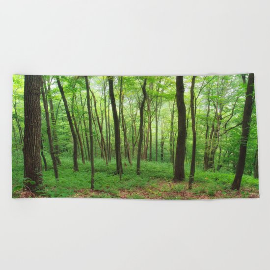 Forest 3 Beach Towel