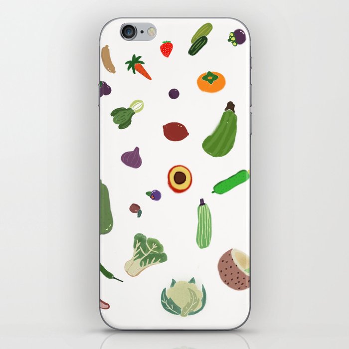 Various Fruits and Vegetables in Spring and Summer iPhone Skin