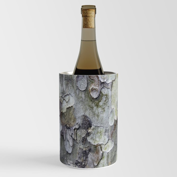 Tree Bark Texture Wine Chiller