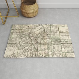 Denver Map Rugs For Any Room Or Decor Style Society6