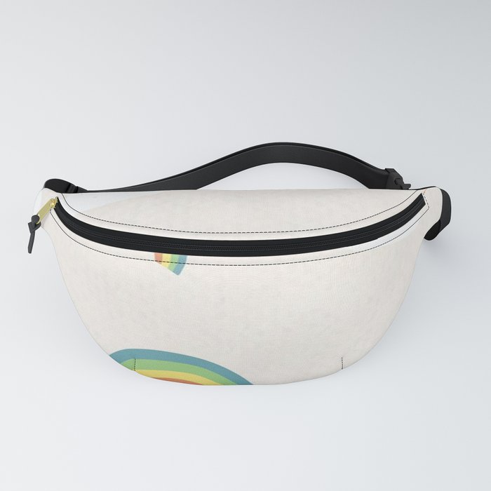 Smiling Sun and Rainbows Fanny Pack
