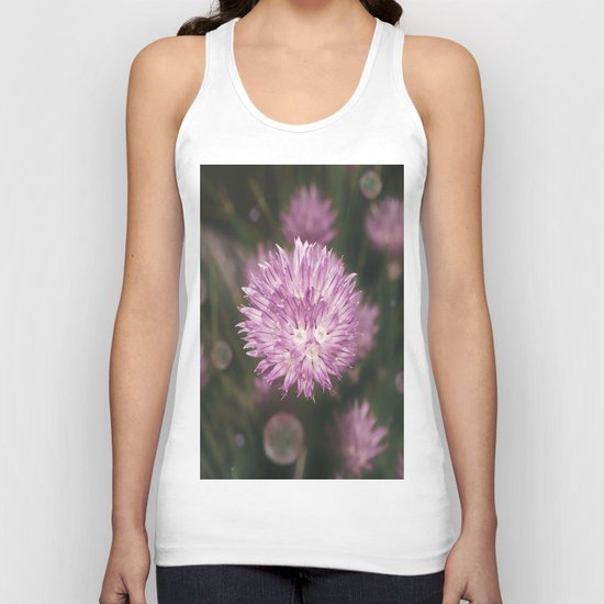 Chive bubbles Unisex Tank Top