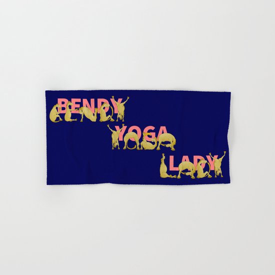 Yoga Pony Hand & Bath Towel