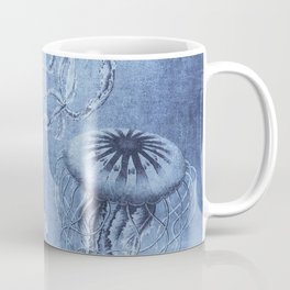 Blue Jellyfish Underwater Magic Coffee Mug