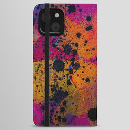 Abstrait3 iPhone Wallet Case