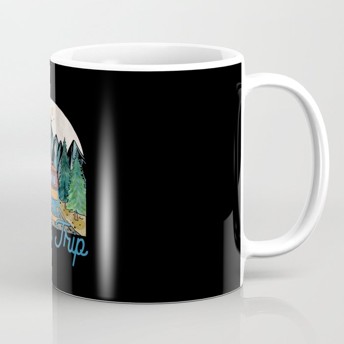 Road Trip RV Nature Design Coffee Mug