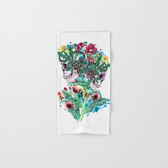 Skull BS Hand & Bath Towel