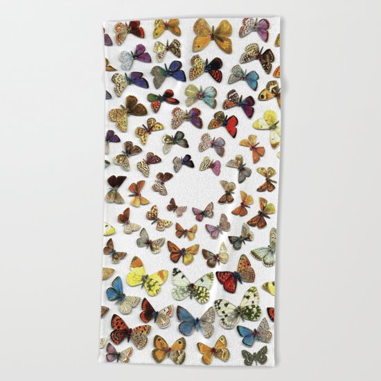 Butterflies Beach Towel
