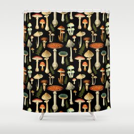 Toadstools Shower Curtain