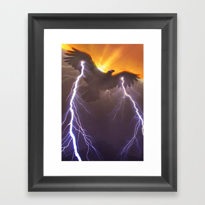 Thunderbird Framed Art Print