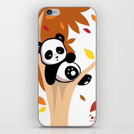 Sleepy Panda in a Tree iPhone Skin