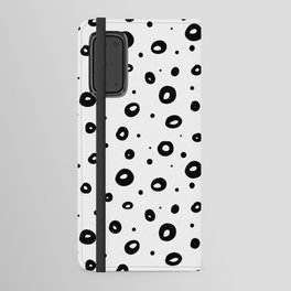 bw circles Android Wallet Case