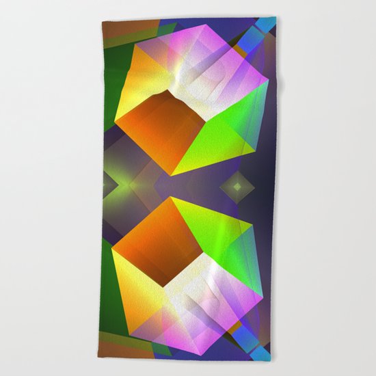 From a different point of view Beach Towel
