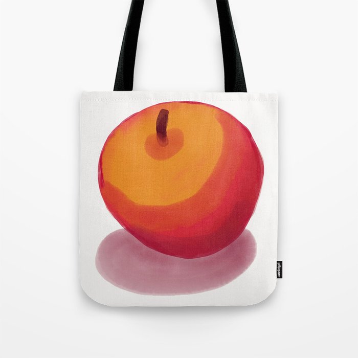 Apple painting Tote Bag