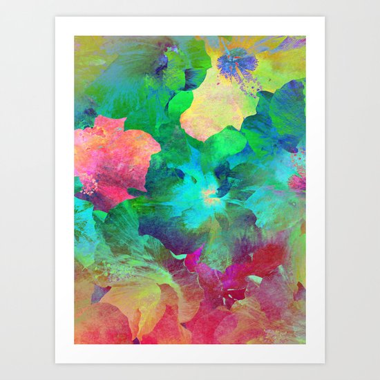 Hibiscus Dream #4 Art Print