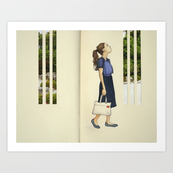 I Am The Center Of Your World Art Print