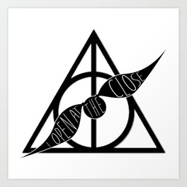 Deathly Hallows Art Prints For Any Decor Style Society6