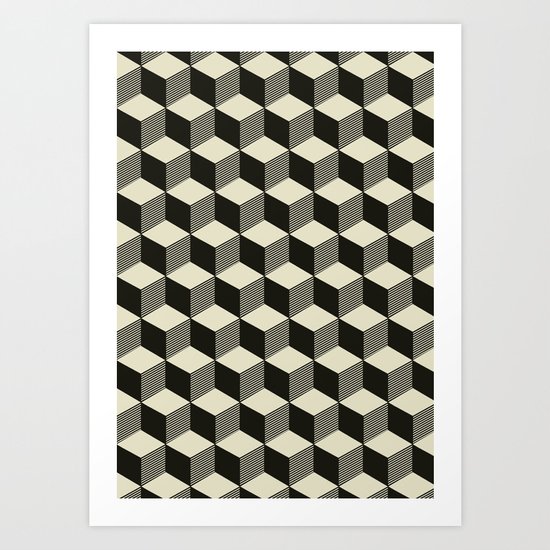 Metatron Cubes 02 Art Print