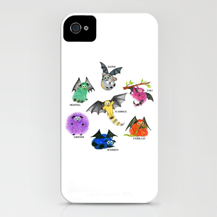 seven books, seven iggys iphone case