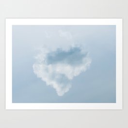Dream of a cloud Art Print