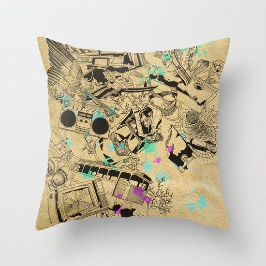 My Broken Dreams Throw Pillow