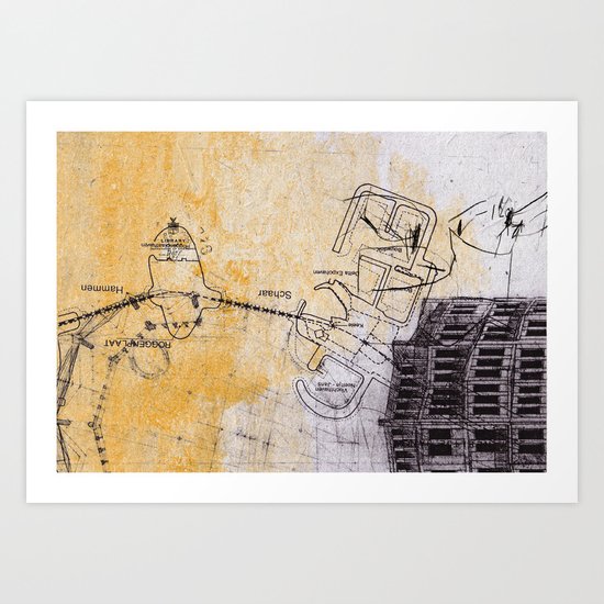 overflow #5 Art Print