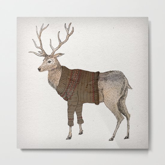 Stag Metal Print