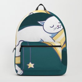 Bohemian Moon Cat Backpack
