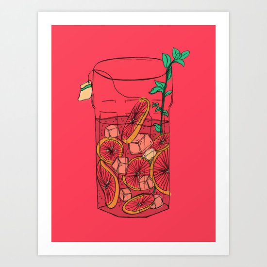 SunTea Art Print