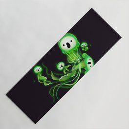 Ghost Jellyfish Yoga Mat