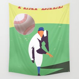 Play Ball Wall Tapestry