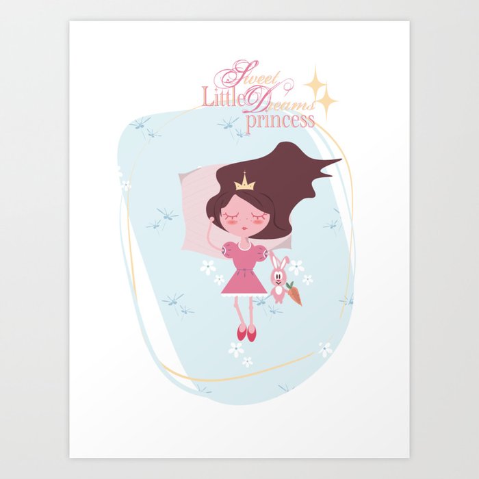 little princess Art Print