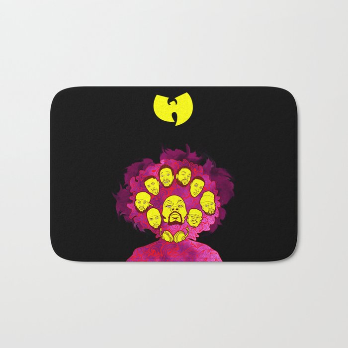 Wu Tang Purple Haze Bath Mat By Getaloadageo Society6