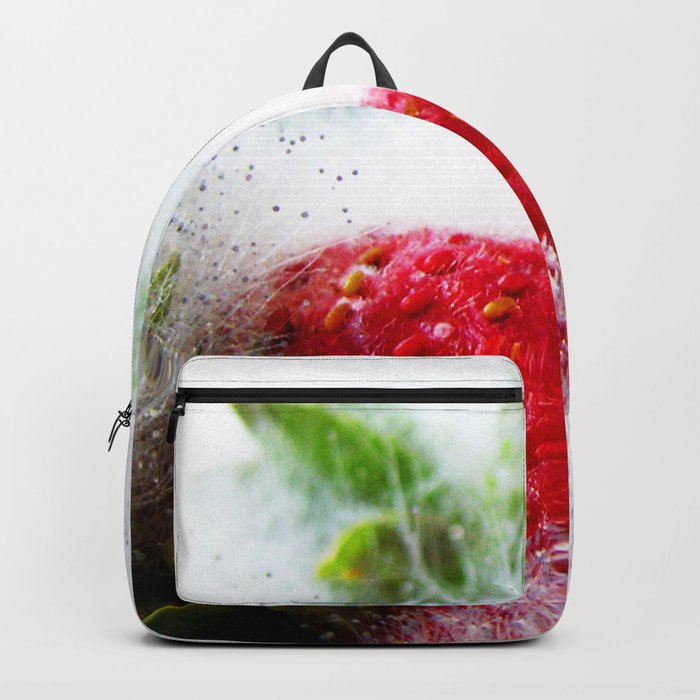 Strawberries in Focus Backpack